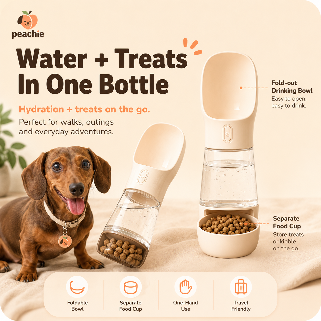 2-in-1 Travel Feeder