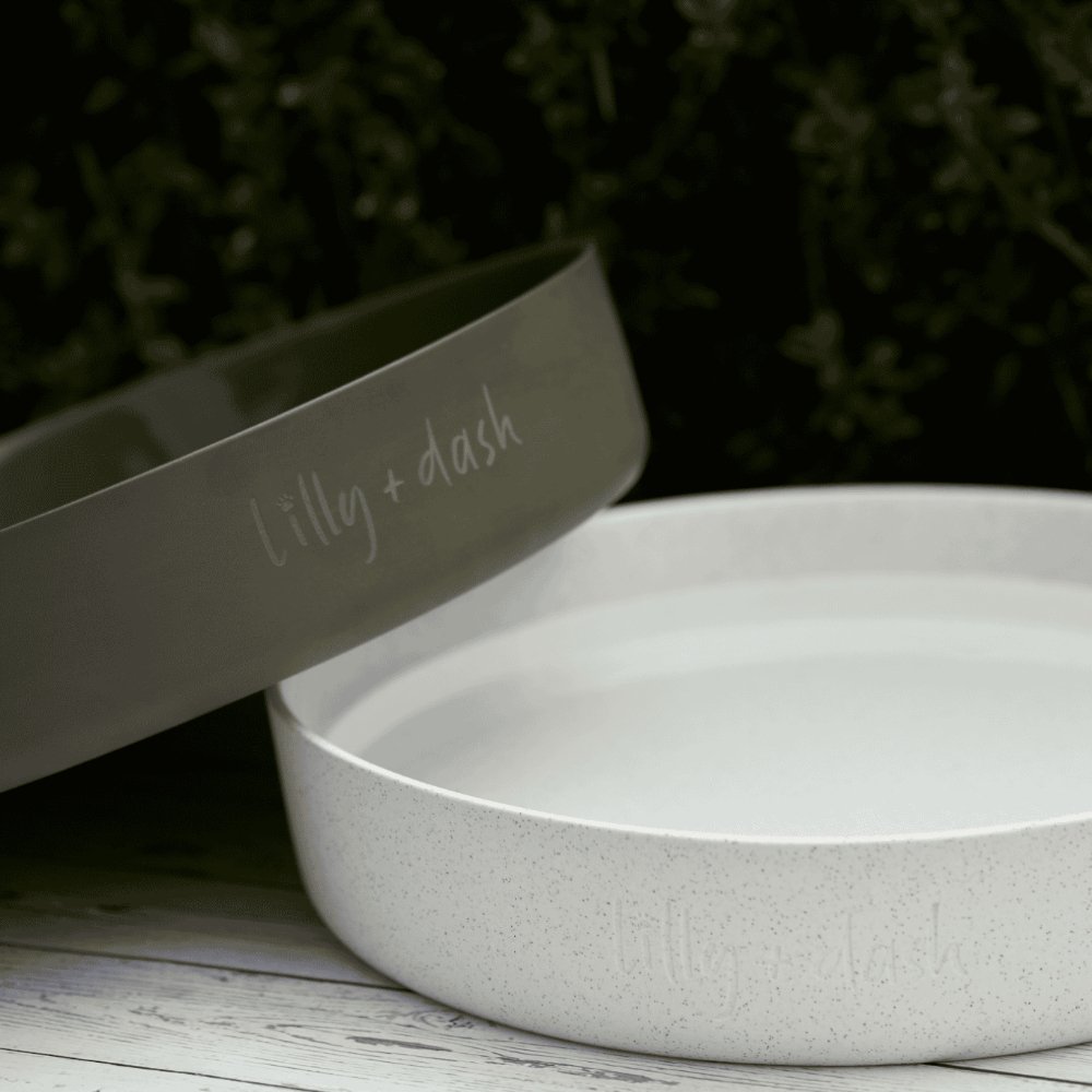Outdoor Ceramic Water Bowl